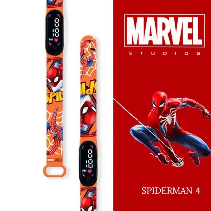 Relógio Infantil Digital Spiderman Led - Astoria | Relógios e Acessórios