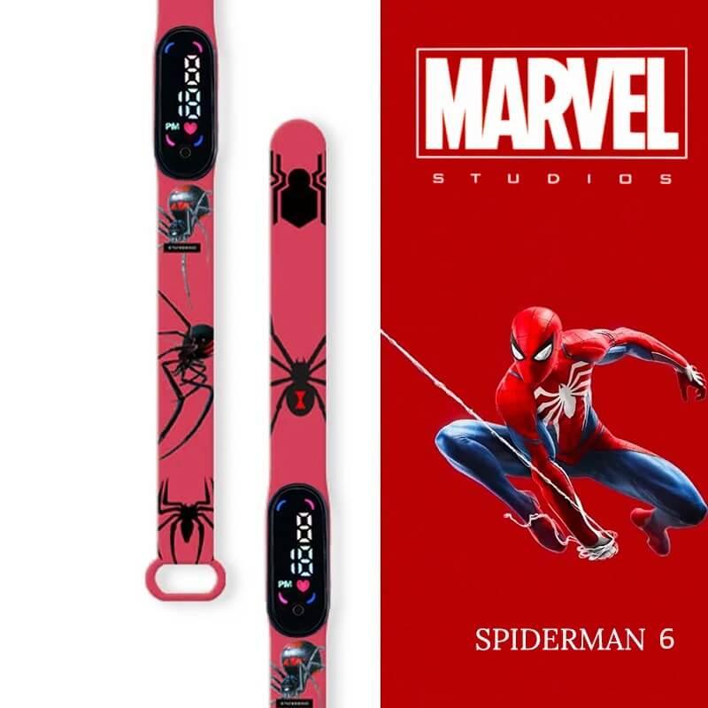 Relógio Infantil Digital Spiderman Led - Astoria | Relógios e Acessórios